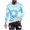 Light Blue, variant on Yyeselk Men's Long Sleeve Shirts Relaxed Fit Tie Dyed Printed Round Neck Lightweight Pullover Tees Fitness Workout Comfortable Casual Fashion T-Shirts Orange XL
