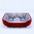 thumbnail image 3 of Dog Cat pet Plush kennel Medium small dog sofa mattress Pet Calming dog bed house pet Supplies accessories  Dog supplies ShopWise Round, 3 of 19