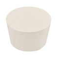 thumbnail image 3 of Unique Bargains Tapered Shaped Solid Rubber Stopper for Lab Tube Stopper 1.81" x 2.2" x 1.34" White 3Pcs, 3 of 5