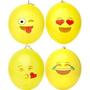 Emoji Universe Emoji Punching Balloons, 12 Pack