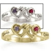 Loving Promise 10k Simulated Ring