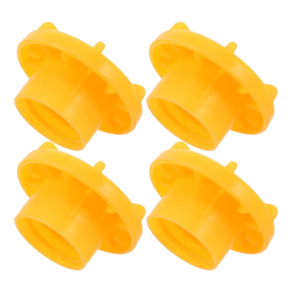 HEANUJJ Slide Repair Hardware Parts for Children's Climbing Toys, Yellow Replacement Accessories, 4 Pieces