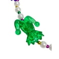thumbnail image 3 of 40" Purple, Green and Gold Jester Bead Necklace (Dozen), 3 of 5