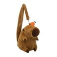 thumbnail image 6 of fenteer Capybara Plush Backpack Fashion Lightweight Travel Backpack Stylish Gift Bookbag, 6 of 8