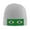 Gray, variant on Brazil Flag Beanie Hat Knit Hat Skull Cap for Men Women Winter Hat Deep Heather