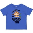 thumbnail image 3 of Inktastic Monkey I Love Hanging out with My Titi Boys or Girls Toddler T-Shirt, 3 of 5