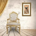 thumbnail image 3 of Imao KeinenImao, Keinen 9x14 Gold Ornate Wood Framed with Double Matting Museum Art Print Titled - A Pair of Peacocks in Spring, 3 of 4