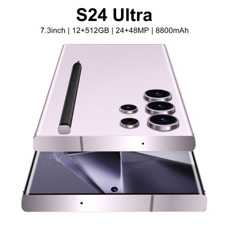 New 7.3Inch 5g Smart phone android 14 12+512GB Unlock phone