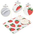 thumbnail image 4 of Yayeee Dish Drying Mat for Kitchen Counter Ultra Absorbent Easy Clean Pad 18x16", Strawberry, 4 of 7