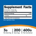 thumbnail image 5 of Nutricost Pure L-Citrulline Powder 600 Grams - No Malate, Non-GMO Supplement, 5 of 5