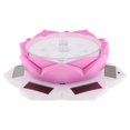 thumbnail image 1 of Soporte de exhibición de la lámpara de Lotus con energía solar giratoria de 360  degree, tenedor de la joyería del reloj Zulema  Soporte de exhibición de la joyería, 1 of 8