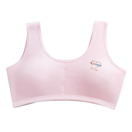 ATOGUTA Girls Bras Girls Training Bras Crop Cami Girls Sports Bra Comfort Bras for Girls