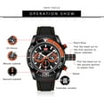 thumbnail image 6 of Men's Quartz Watch Waterproof Multifunction Sport Wrist Watches Luxury Silicone Strap Blue 0426, 6 of 6