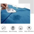 thumbnail image 3 of Women Robe Zipper Front House Coat 3/4 Sleeve Nightgown Bathrobe Ladies Lounge Dress Sleepwear With Pockets, 3 of 5