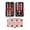 Mini Mani+Pedi Print Set (6pc Berry), variant on Éclat Manicure Pedicure Kit for Men & Women, 6Pcs Finger & Toe Nail Care Tools Includes Nail Clipper Cutter, Tweezer, File, Cuticle Pusher, Personal Care Professional Grooming Set With Travel Case