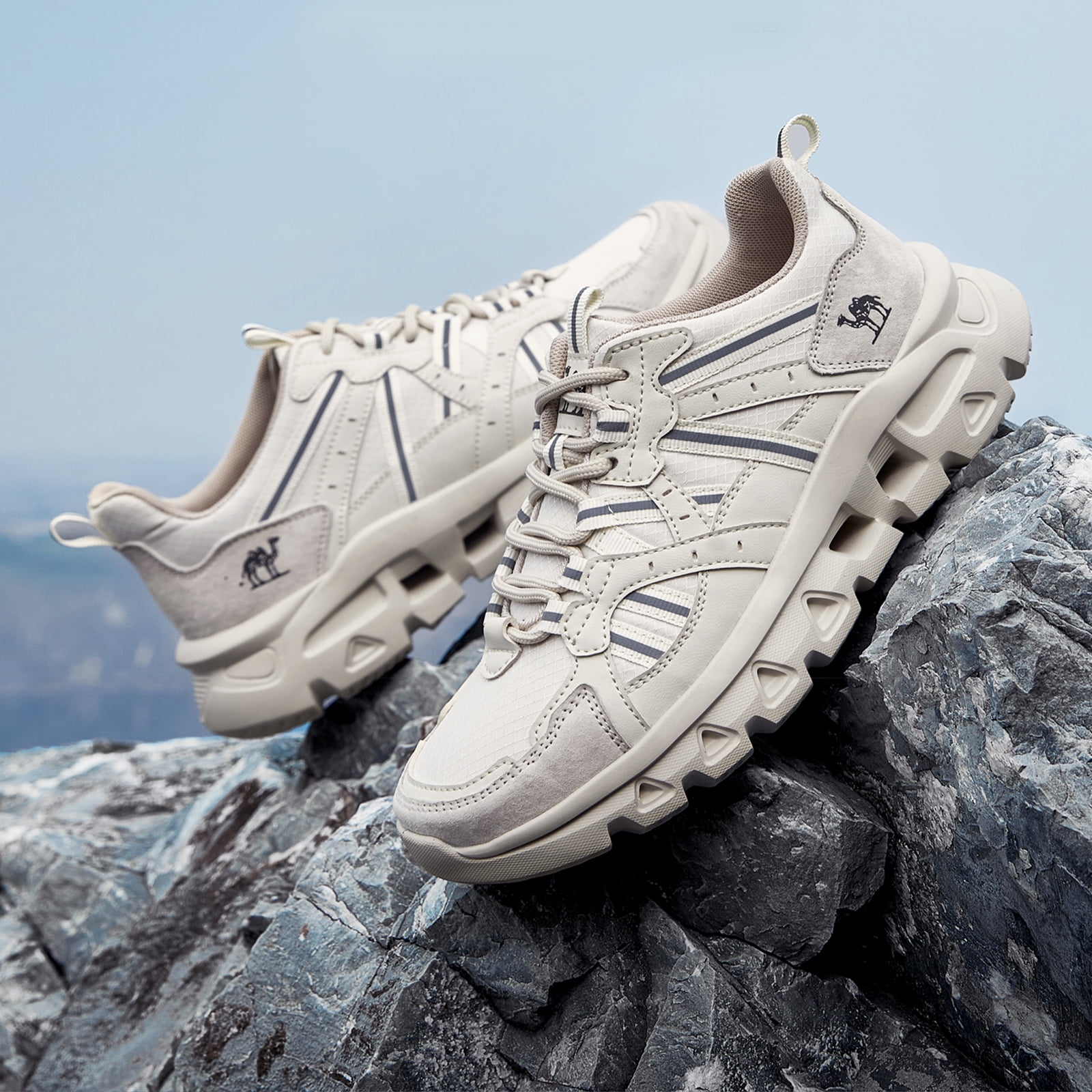 CAMEL Womens Hiking Shoes Low Top Sneakers Trail Trekking Running Shoes Hiking Boots