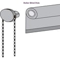 thumbnail image 5 of Kit 2 Accesorios Para Persianas Enrollables Mecanismo De Persianas Enrollables De Plástico Blanco Con Eje Interior De Metal Como Herramienta Universal Para Reemplazo O Reparación De Persianas - 25 Mm, 5 of 5