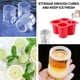 thumbnail image 5 of Bandeja para hielo (juego de 2 piezas), máquina para hacer hockey sobre hielo con tapa, apta para whisky, cócteles y casera, mantiene las bebidas frías., 5 of 5