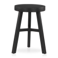 thumbnail image 2 of Bouclair Tabouret en Bois Noir, 2 of 3