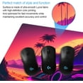 thumbnail image 3 of Pink Purple Neon Sunset Desk Mat Mousepad Punk Desk pad, Cool Futuristic Car Extended Large Gaming Mouse Pad Keyboard Pad, Fantasy Art Computer Mat Office Desktop Decoration 31.5 x 15.7 inch, 3 of 6