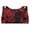 Black Cat Cobweb Bloody Handprint, variant on COEQINE Tissue Holder Dispenser Creative Napkin Tissue Box Holder PU Leather Stylish Rectangle Tissue Case Organizer Decorative Accessories for Home Decoration, Southwest American Tribal Brown Black