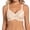 Beige, variant on Tbopshirt Bras for Women Push Up Bra Plus Size Maternity & Nursing Adjustable Seamless Wireless Bra Solid Color Double Shoulder Straps Round Up Lace Bra