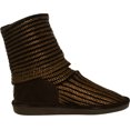 thumbnail image 2 of Bearpaw Women's Knitallic Bronze Mid-Calf Wool Boot - 6M, 2 of 3