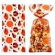 thumbnail image 5 of Nvzi Bolsas de dulces de Halloween, 150 bolsas de celofán para golosinas de Halloween, bolsas de regalo para galletas y bocadillos con lazos retorcidos (cuatro estilos de cabello mezclados B), 5 of 5