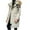 Beige, variant on Lenago Quilted Jackets For Men Fur Hooded High Collar Jacket With Large Capacity Side Pockets Solid Color Warm Thermal Parka Jacket With Faux Fur Winter Fashion Coat