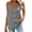 01 Gray, variant on Womens Clothes Loose Flowy Camisole Top Summer Spaghetti Strap Tank Shirt Blouse for Casual Vacation