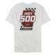 thumbnail image 5 of Camiseta gráfica INDY 500 para hombre, color blanco, XL, blanca, 5 of 5