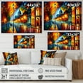 thumbnail image 4 of Designart Colorful Montreal City IV Canvas Wall Art, 4 of 5