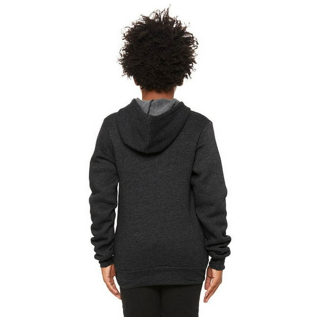 Bella Canvas Youth Sponge Fleece Pullover Hooded Sweatshirt, M