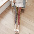 thumbnail image 3 of Leggings de cintura alta para mujer, suaves y elásticos, pantalones pitillo con estampado de moda para mujer, leggings deportivos para fitness y yoga para verano 2024, 3 of 5