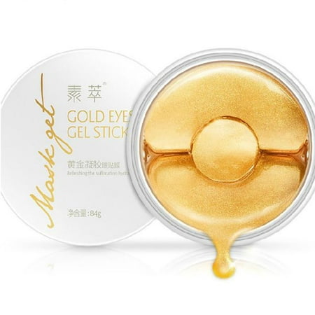 Funcee New Gold Aquagel Collagen Eye Patches for Dark Circles Face Care Eye