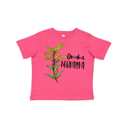 

Inktastic Omaha Nebraska Goldenrod Flower Gift Toddler Boy or Toddler Girl T-Shirt