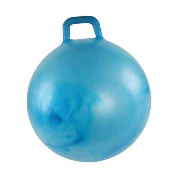 Pelota Hinchable con Mango, Juego de Patio Al Aire Libre, Diversión para Niños Y Niñas, Diámetro de 55cm, Juguetes para Niños, Pelota Deportiva para azul