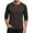 A022-Brown, variant on SAATLERI Mens Henley Shirts 3/4 Sleeve Casual 3 Button Raglan T-Shirts Cotton Sport Workout Tee