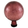 Achla Designs 6 Inch Gazing Glass Globe Sphere Garden Ornament, Plum