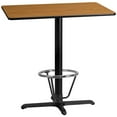 thumbnail image 1 of Flash Furniture 24" x 42" Laminate Top Pub Table in Natural, 1 of 4