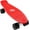 Red, variant on Kartium Skateboards Complete 22 Inch, Plastic Mini Cruiser Retro Skateboard for Kids Boys Girls Teens Youths Adults and Beginners