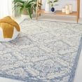 thumbnail image 2 of SAFAVIEH Micro-Loop Romain Damask Wool Area Rug, Blue, 5' x 8', 2 of 8