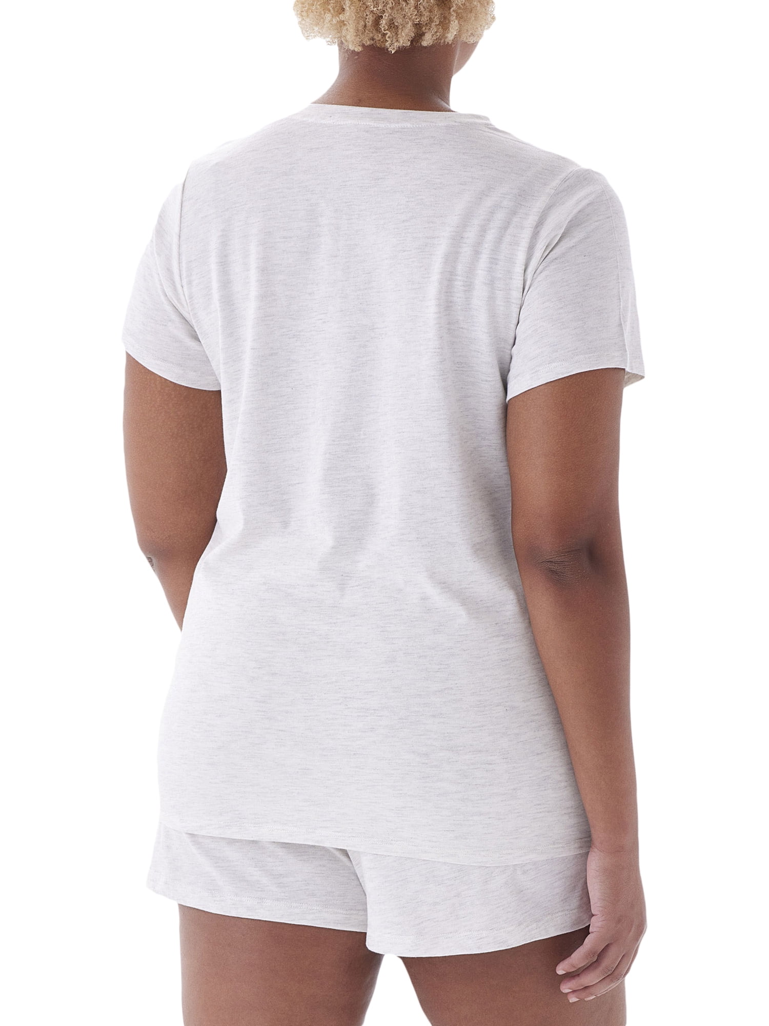 No Nonsense Women's Serene Sleep Short Sleeve Pajama Tee