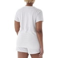 thumbnail image 2 of No Nonsense Women's Serene Sleep Short Sleeve Pajama Tee, 2 of 2