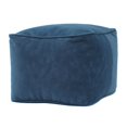 thumbnail image 2 of Gold Medal Bean Bags Micro-Fiber Suede Ottoman, Medium, Cocoa, 2 of 5