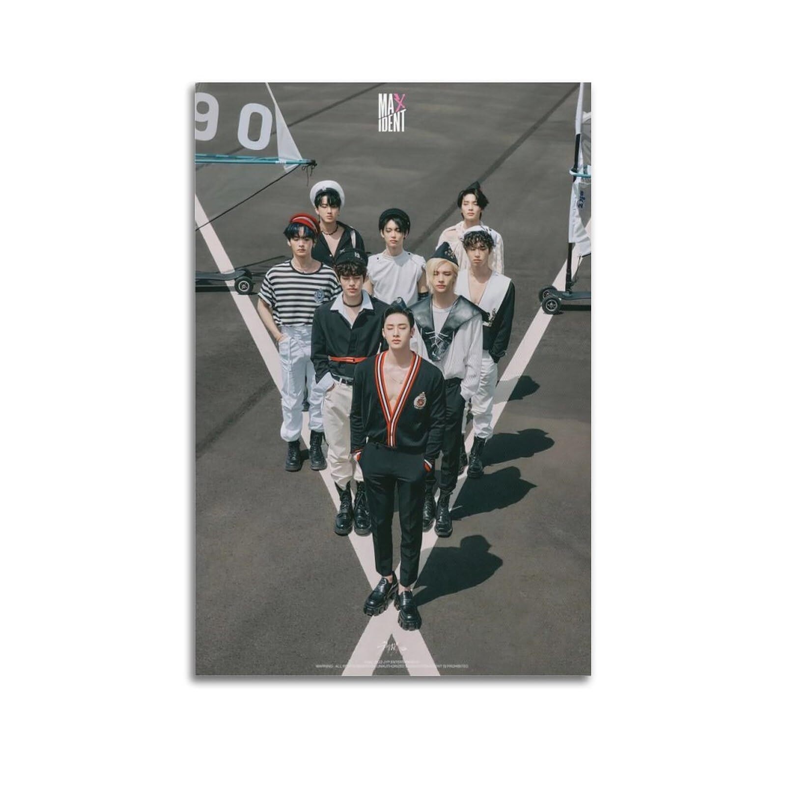 K-Pop Artist Poster Stray Kids Bang Chan Abs Skz Custom Kpop Fan