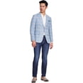 thumbnail image 1 of Tallia Mens Plaid Coat, Multicoloured, 42, 1 of 1