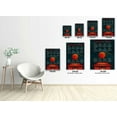 thumbnail image 3 of Calendar 2021 Canvas Wall Art Chinese Culture Red Sun New Year of the OX Living Room Home Decor, 3 of 7