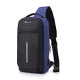 thumbnail image 1 of Mochila Cruzada con Reflejante Bluelander Mariconera con Puerto USB para Power Bank Bluelander MOC-BG00103, 1 of 4