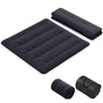 thumbnail image 1 of Costway King Futon Mattress Japanese Floor Sleeping Pad Washable Cover Carry Bag Black, 1 of 10